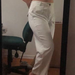 corduroy straight leg pants